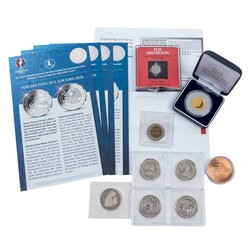 40.270.10.40: Europe - Luxembourg - Euro - Coins - gold and silver coins