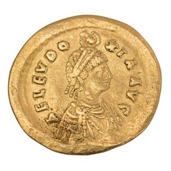 10.50.120: Ancient Coins - Western Roman Empire - Licinia Eudoxia, Wife of<br />Valentinianus III