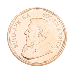 Südafrika/Gold - 1 Krügerrand 2009, vz-stgl., Kratzer, Randfehler, ...