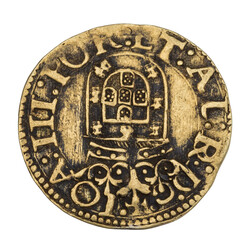 Portugal/GOLD - Johannes III. 1521-1557, Cruzado Calvario o.J., ...