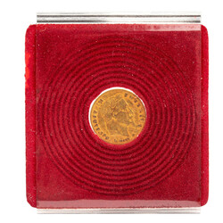 Frankreich /GOLD - Napoleon III. 5 Francs 1866 BB ca. 1,45 g fein, ...