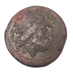  Italy/Bruttium – Bronze drachma, 3rd century BC, the Brettier, Obv ...