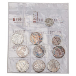  10-piece collection Bavaria: thalers and kreuzers 1 x Taler 1756, ...