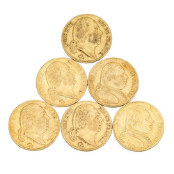 Goldschatz Frankreich: 20 Francs Napoleon I.–III. (1806–1869) – ...