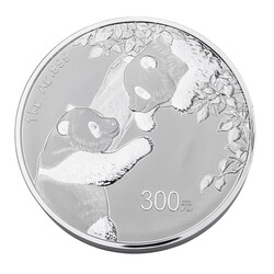 China/ Silber - 300 Yuan Panda 2023 1kg Feinsilber Gedenkmünze ...