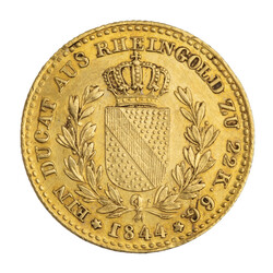 Baden-Durlach - Karl Leopold Friedrich (1830-1852) Rheingolddukat ...