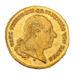 Baden-Durlach, Karl Friedrich (1806-1811) Rheingold-Dukat 1807 ...