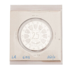 Österreich - 25 Schilling 1964: Fehlprägung (J. 470 F) Avers: Franz ...