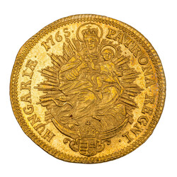RDR /Österreich-Ungarn Maria Theresia (1740-1780) 1 Dukat 1765 K-B ...