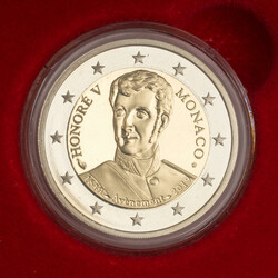 Monaco - 2 Euro 2019, zum 200. Jahrestag der Thronbesteigung von ...