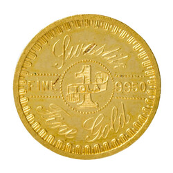 Indien/GOLD 1 Tola Mumbai 20.Jh .995 Au, insg. ca. 11,6g Au fein, ss, ...