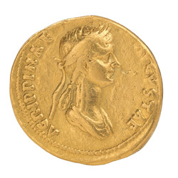 Römisches Kaiserreich - Kaiser Claudius (41-68 n. Chr.), Gold Aureus ...