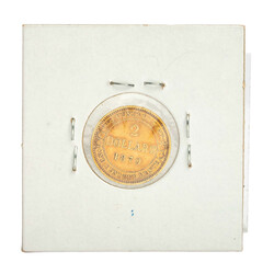 Neufundland - Viktoria (1855-1901) 2 Dollars 1870 ca. 3,32 g, ss, ...