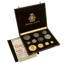 Guinea-Set Luxusausgabe Serie Republique de Guinee 1969 exPP mit ...