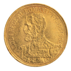 Rumänien - Karl I. (1866-1914), 12,5 Lei 1906 ca. 4,01 g (.900 Gold) ...