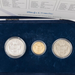 Niue Set von 3 Münzen 1989 - Tennis / Davis Cup, 5 Dollar ...