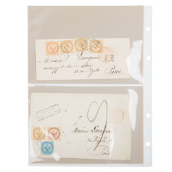 Frankreich + Kolonien 1864-69 Frankreich/Kolonien, 7 Briefe aus ...