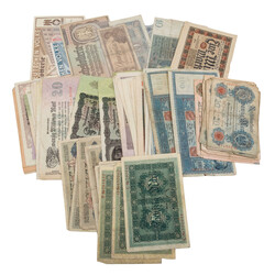 Banknoten-Sammlung Dt. Reich/Notgeld bis Alliierte Besatzung - im ...