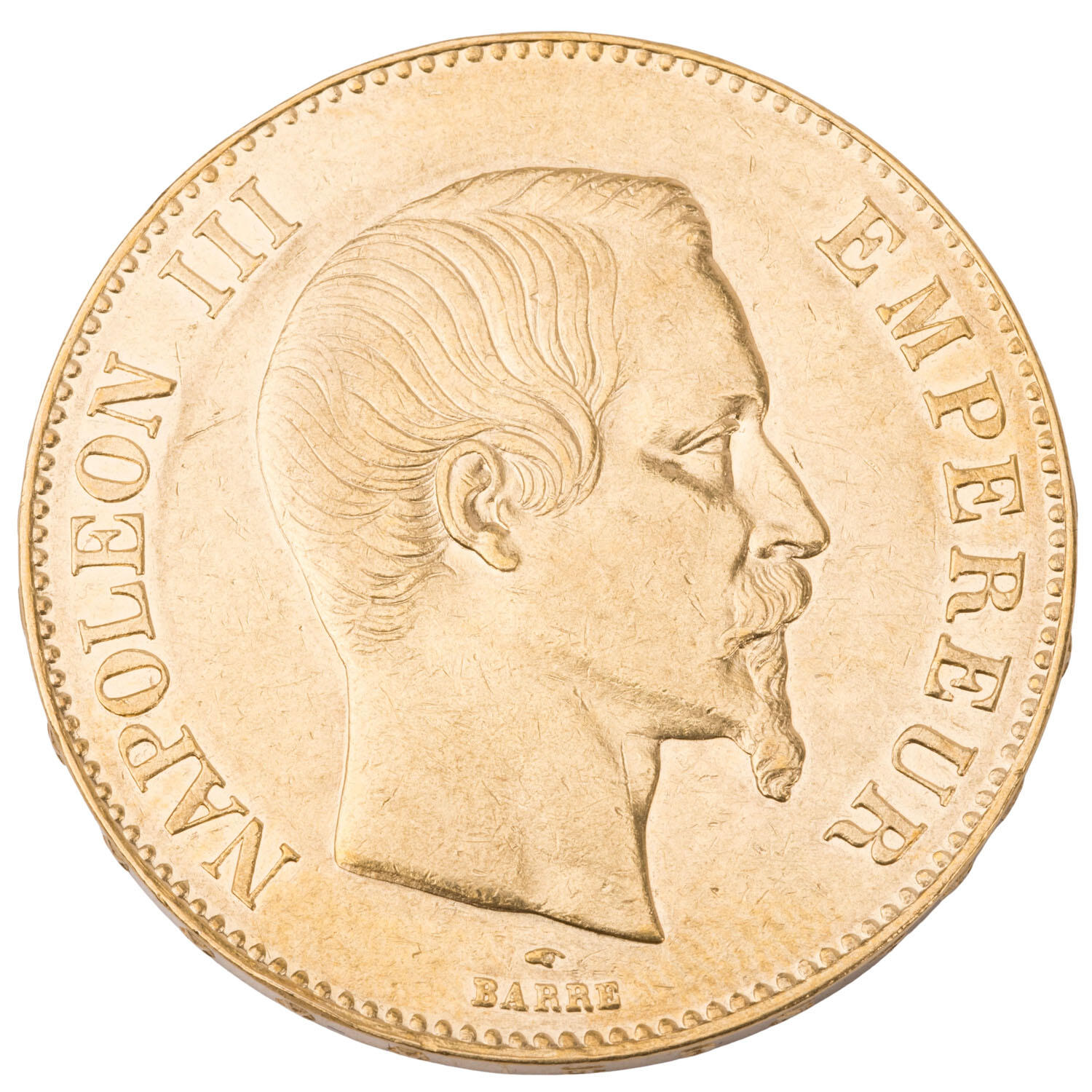 Frankreich - Napoléon III. (1852-1870) 100 Francs 1858-A ca. 32,24 ...