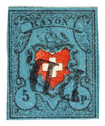 5655095: Rayon I dark blue with Kreuzeinfassung