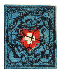 5655095: Rayon I dark blue with Kreuzeinfassung