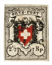 Type 21 mit sehr sauberem zentrischen P.P. aus dem Postkreis IX. ...