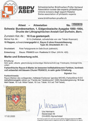16IIaa, Stein A1O, Type 30 mit dem nicht häufigen blauen FRANGO aus ...