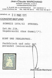 Ungebraucht; allseitig weissrandiges, sehr gut erhaltenes Stück. ...