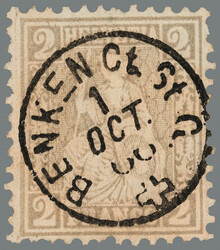 Fingerhut Benken Ct.St.G. (Gr. 104 I) 01.10.66 sehr klar auf dieser ...