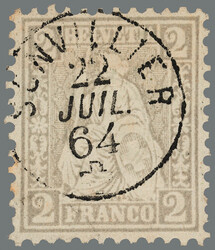 Fingerhut Sonvilier BE (Gr. 104 I) 22.07.64 sauber auf guter ...