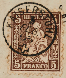 Fingerhut Kaiserstuhl (AG), 03.02.65; herrlicher Vollstempel auf ...