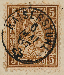 Fingerhut Kaiserstuhl (AG), 06.05.67; herrlicher Vollstempel auf ...