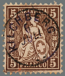 Fingerhutstempel Kilchberg ZH 06.07.?? (Gr. 104 I) zentrisch ...