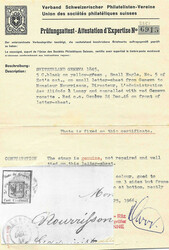 Brief vom Weihnachtstag, 24.12.46 mit der roten Rosette Nr. 2 von ...
