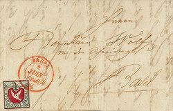 Wunderbarer Brief vom 02.06.48 mit normal bis sehr gut gerandeter ...