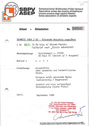 Brief vom 30.08.57 mit zentrischem Rundstempel Faido TI nach Airolo. ...