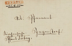 Archivfrischer portofreier Pfarramtsbrief, 25.06.55 von Seeberg (BE) ...