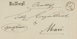 Archivfrischer Amtsbrief vom 01.07.65 mit ideal sauber geschlagenem ...