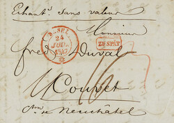 5655010: スイス・切手前代