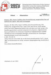 Doppelt gewichtiger Brief vom 24.03.52 mit Stein B1RU, Paar Typen ...