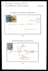 15II, Type 40 mit Rötelentwertung. Auf Grund unseres Loses 197 im ...