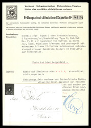 Seltener Brief vom 19.02.51 mit Bogenecke Type 8 von Wattwil SG über ...