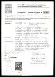 Grosser Briefteil vom 09.05.51 mit der bekannten Vorausentwertung von ...