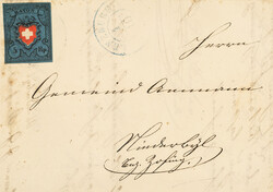 Grosse Rayon-Seltenheit: Brief vom 01.10.50 und damit Ersttagsbrief ...