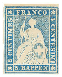 Munich paper, 2nd Munich color proof, no. 2.2.5. Slightly touched at ...