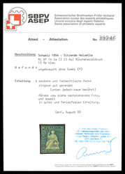 Unused; one of the greater rarities among unused Strubel stamps. ...