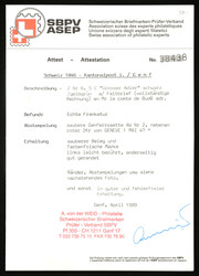 Orts-Brief vom 01.05.47 mit roter Rosette Nr. 2 von Genf. ...