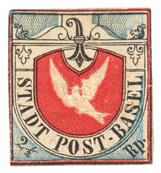 Touched to well-margined, flawless stamp. According to FA von der ...