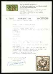 Very fresh color stamp with small perforation tear at bottom right, ...