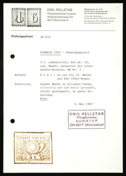 Waadt 5, 23. Marke des Bogens mit roter Genfer Rosette Nr. 3. ...